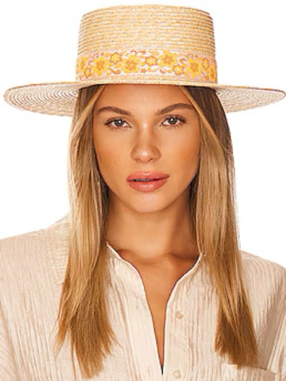 Lack of Color The Spencer Boater - Retro Marigold, S